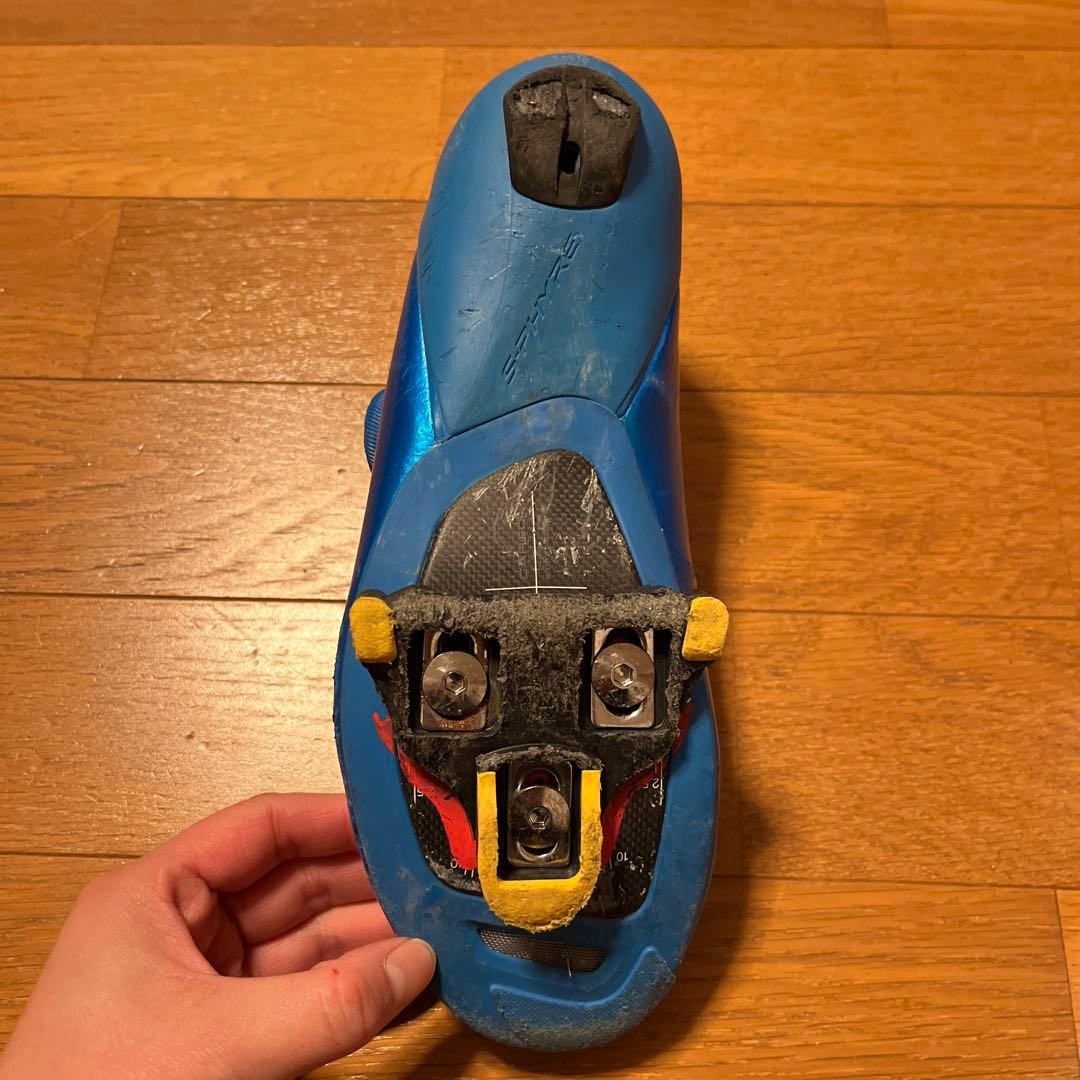 Shimano ビンディングシューズ 青