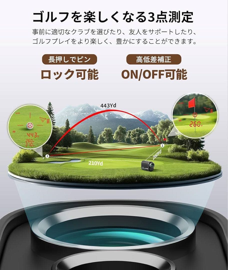 SILLAID ゴルフ用距離計 VM2 新品未使用