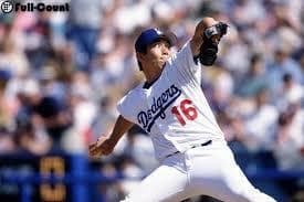 ロサンゼルス・ドジャース　野茂英雄 選手 背番号１６ ユニフォーム