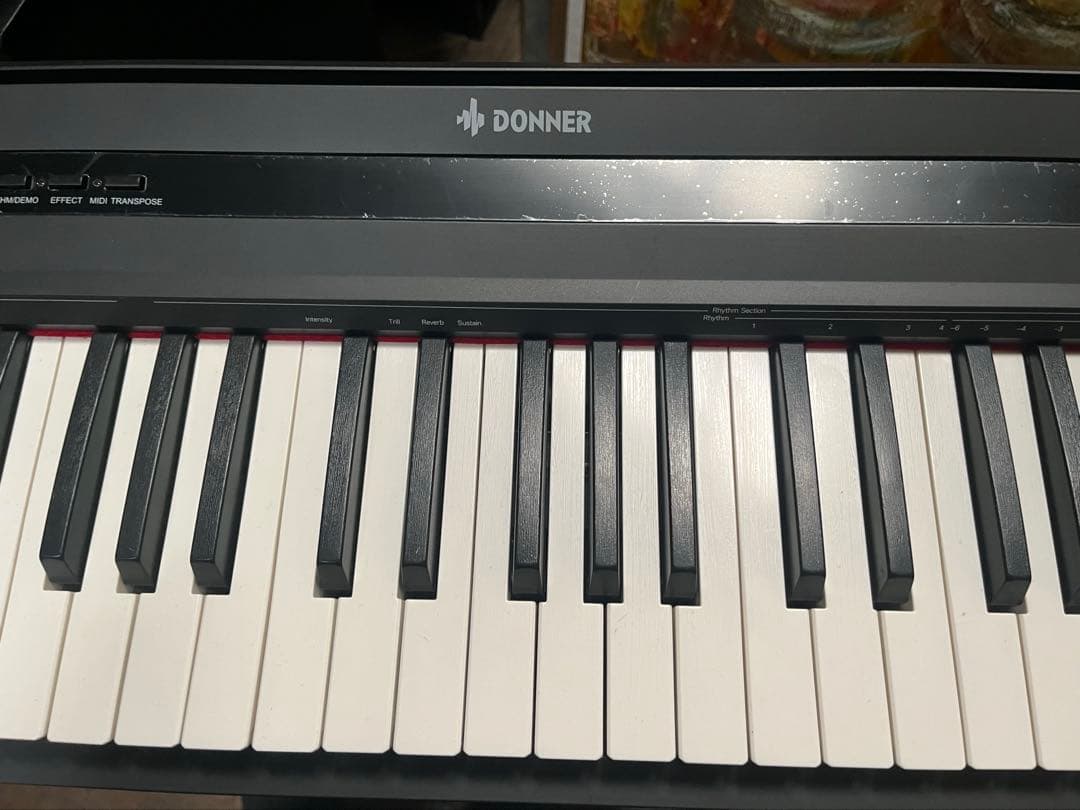 美品 電子ピアノ Donner dep-10 88鍵盤