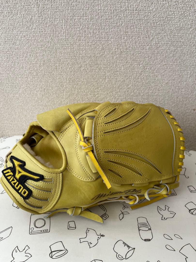 ミズノプロ　オーダー　軟式　投手用　耕作刻印