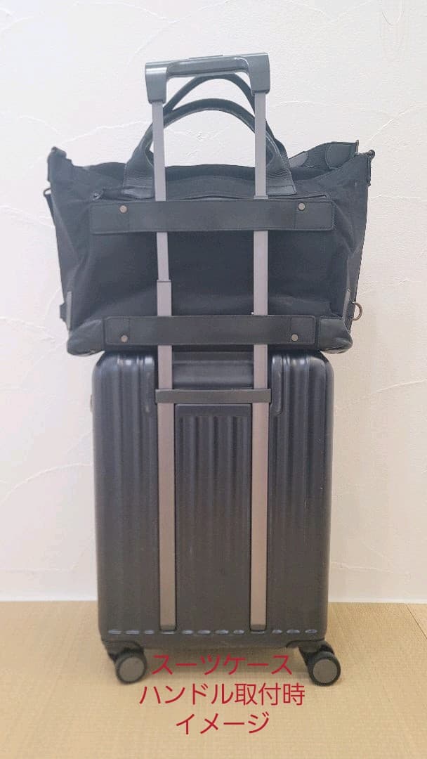 ブロンプトン フロントバッグ 3Way オーダーメイド 本革　黒　ビジネス用