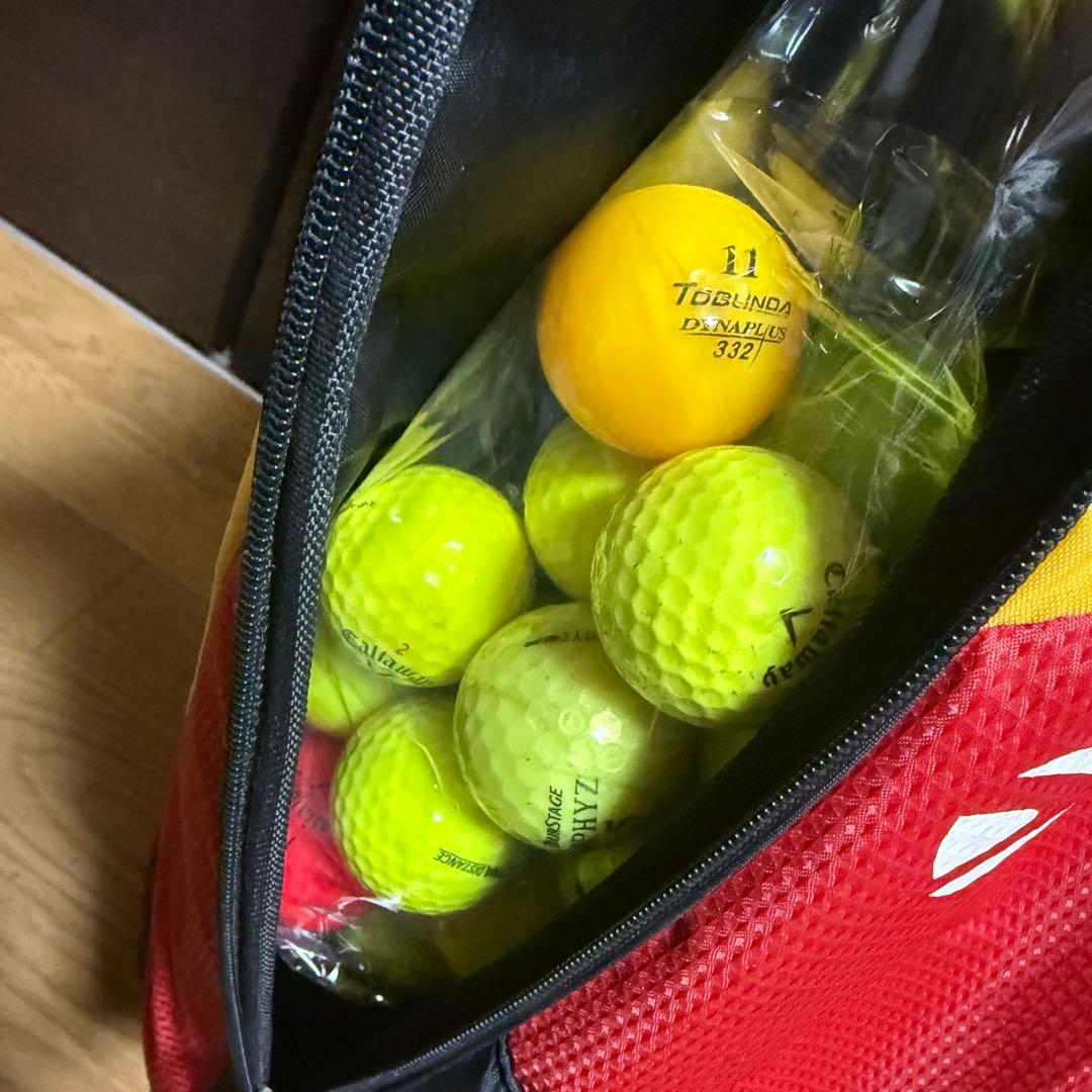 TaylorMade キャディバッグ レッド/イエロー