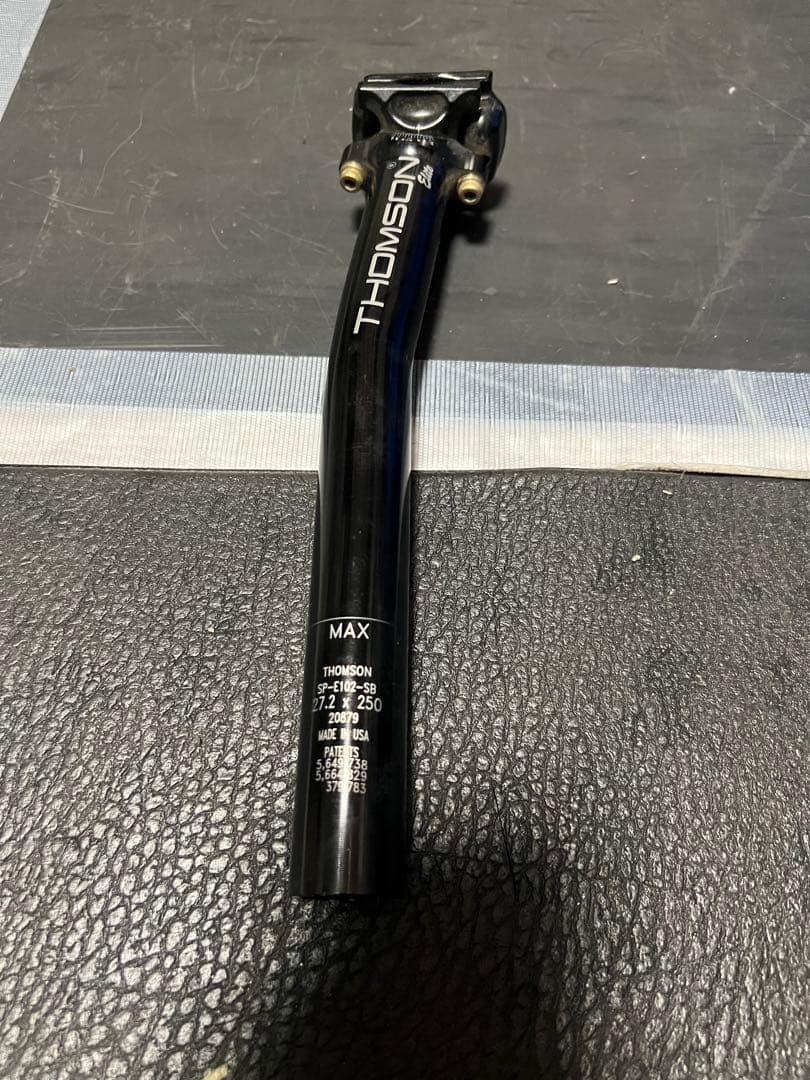 TOMPSONシートピラー31.6セットバック