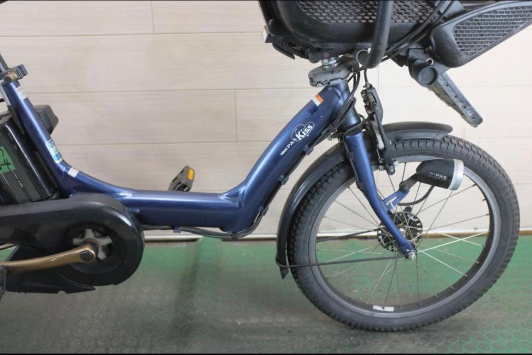 ヤマハ　PAS KISS 3人乗り20インチ8.7Ah 子ども乗り電動自転車
