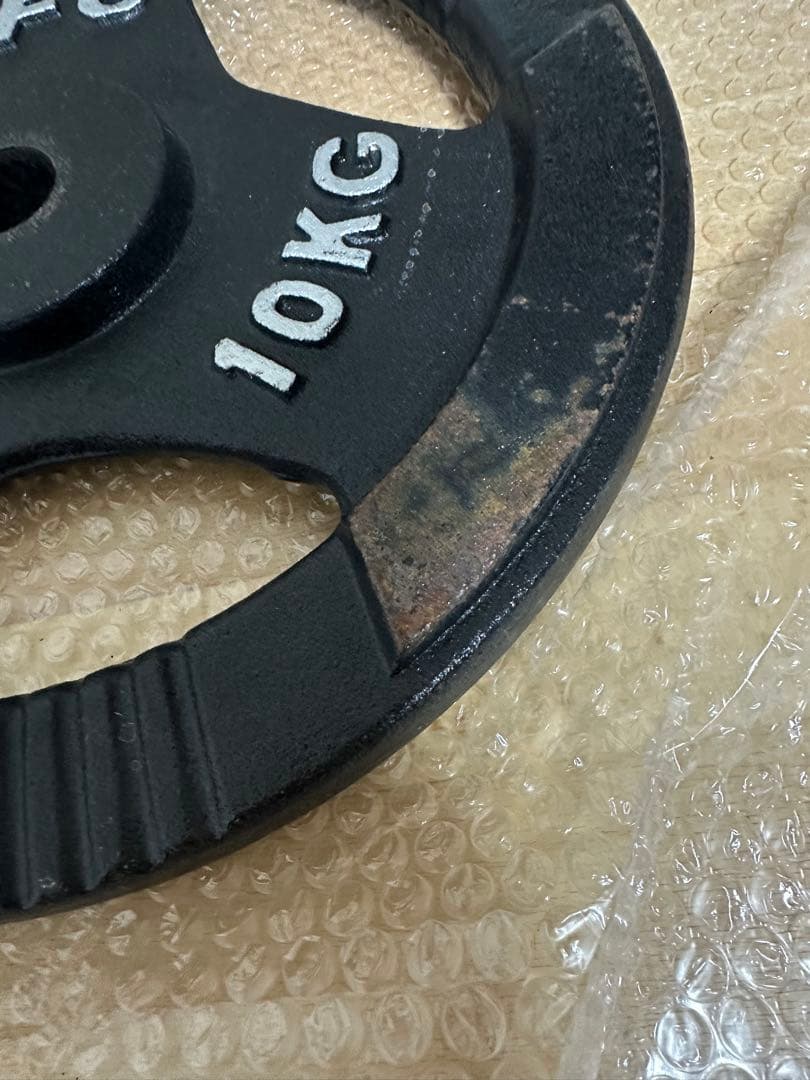 早い者勝ち WFG ワイルドフィット アイアンプレート 穴径10kg 2枚組