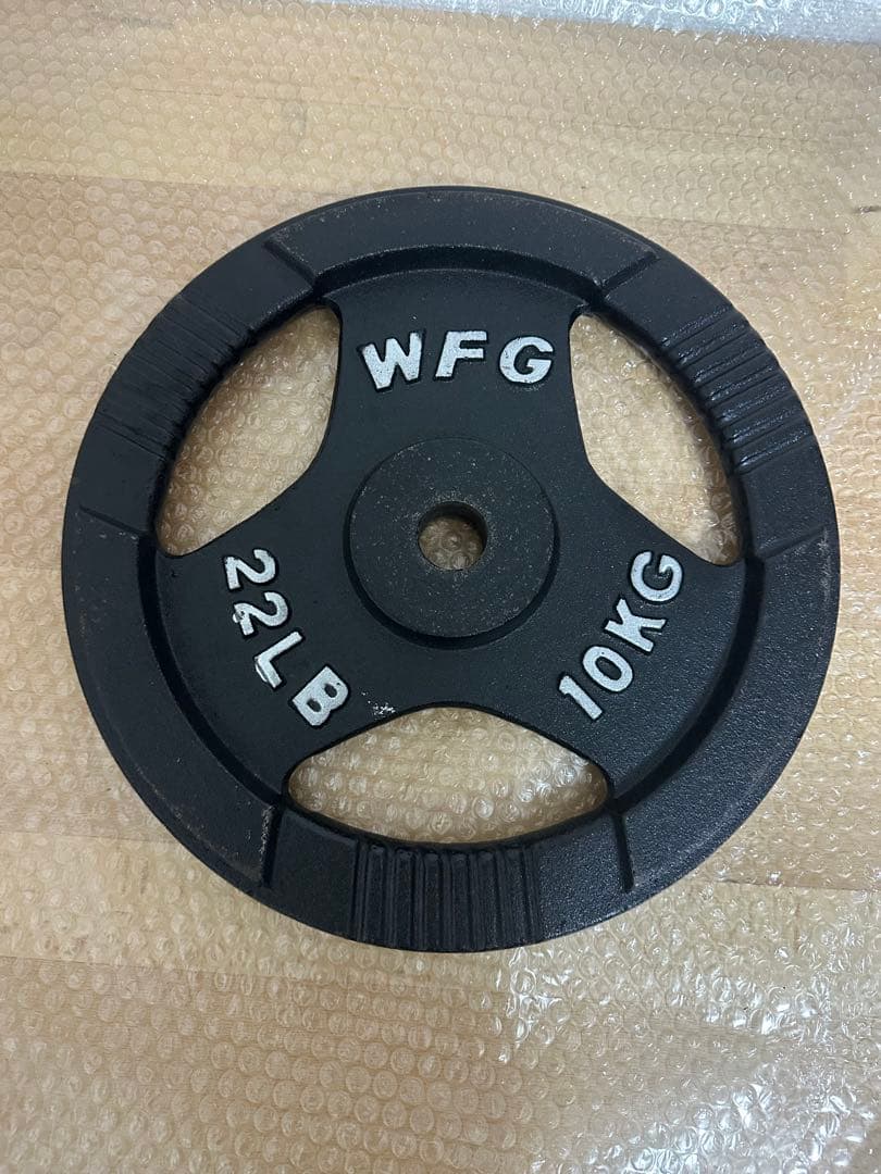 早い者勝ち WFG ワイルドフィット アイアンプレート 穴径10kg 2枚組