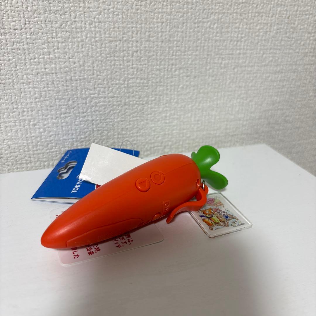 東京ディズニーリゾート　ズートピア2　にんじんペン　キーチェーン　録音機能付き