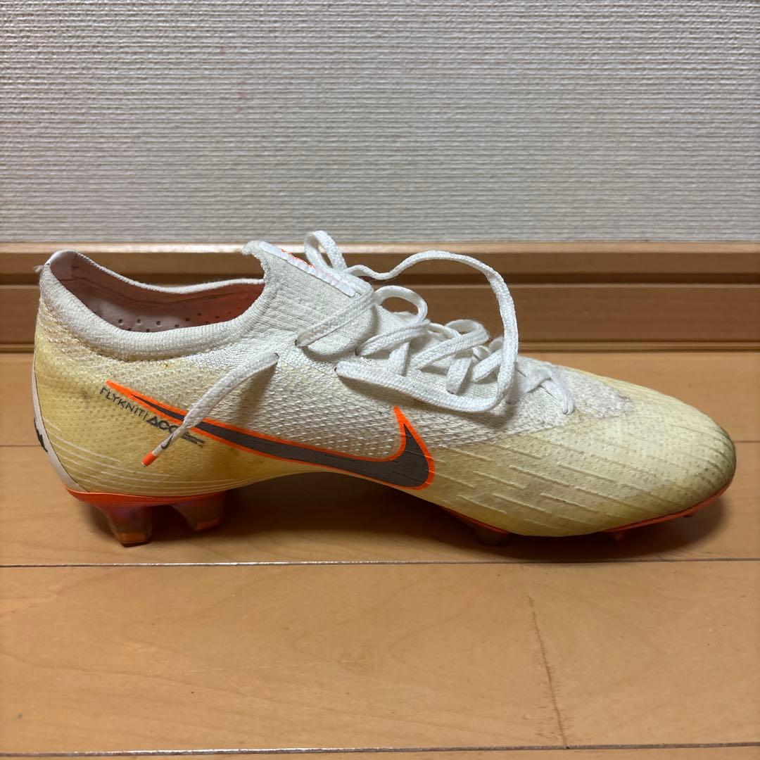 Nike Mercurial サッカーシューズ ホワイト/オレンジ