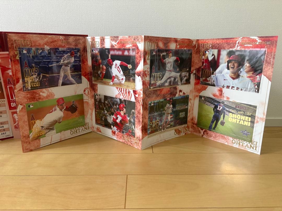 大谷翔平2021MVP記念+50-50記念プレミアムフレーム切手セット　切手なし