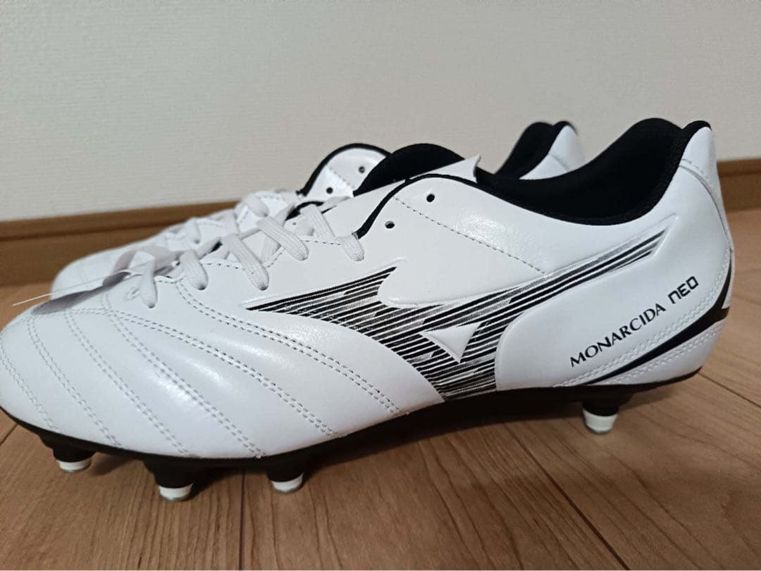 Mizuno MONARCIDA NEO ホワイト スパイク26.5cm