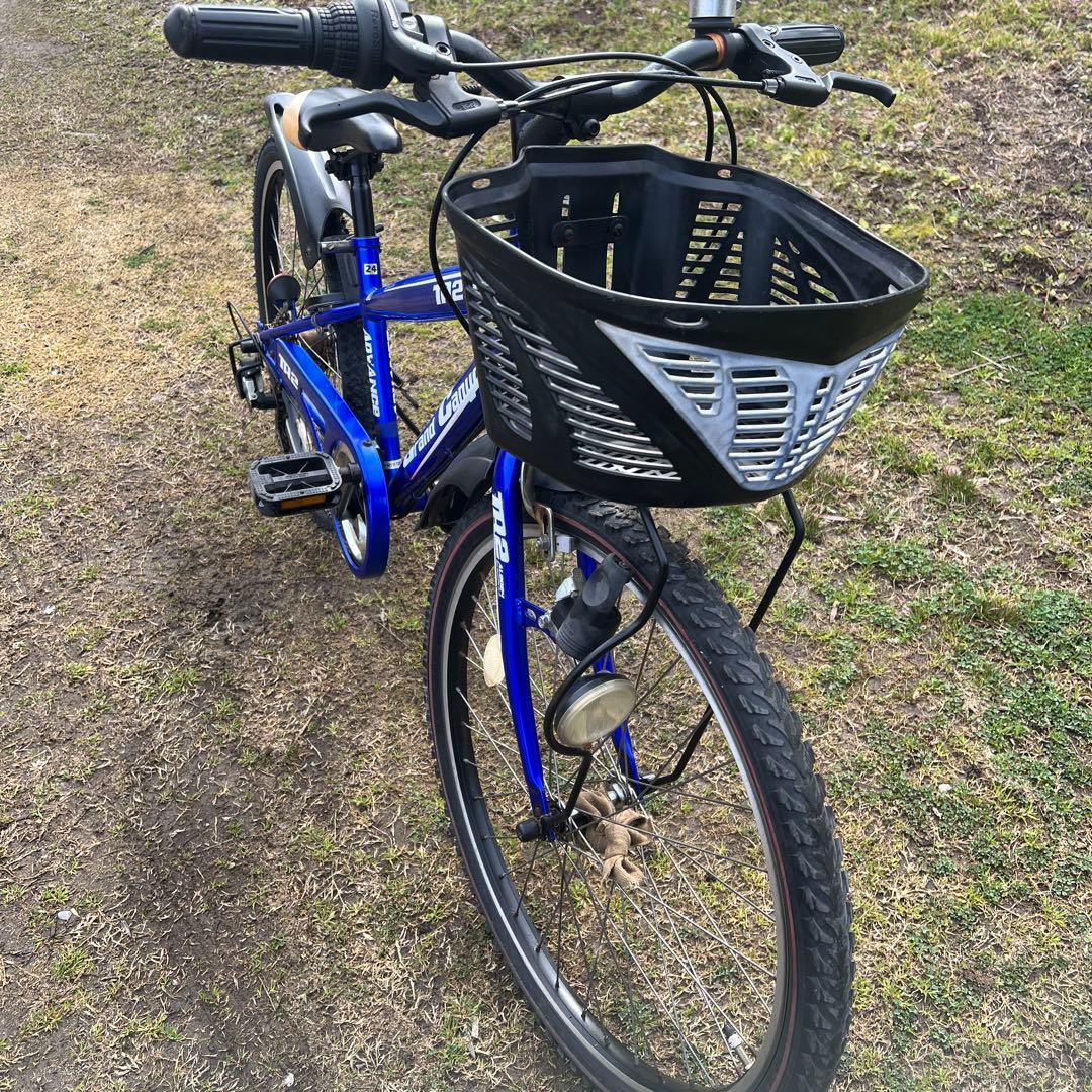 Grand Canyon 子供用自転車 青取りに来られる方　後輪タイヤ新品
