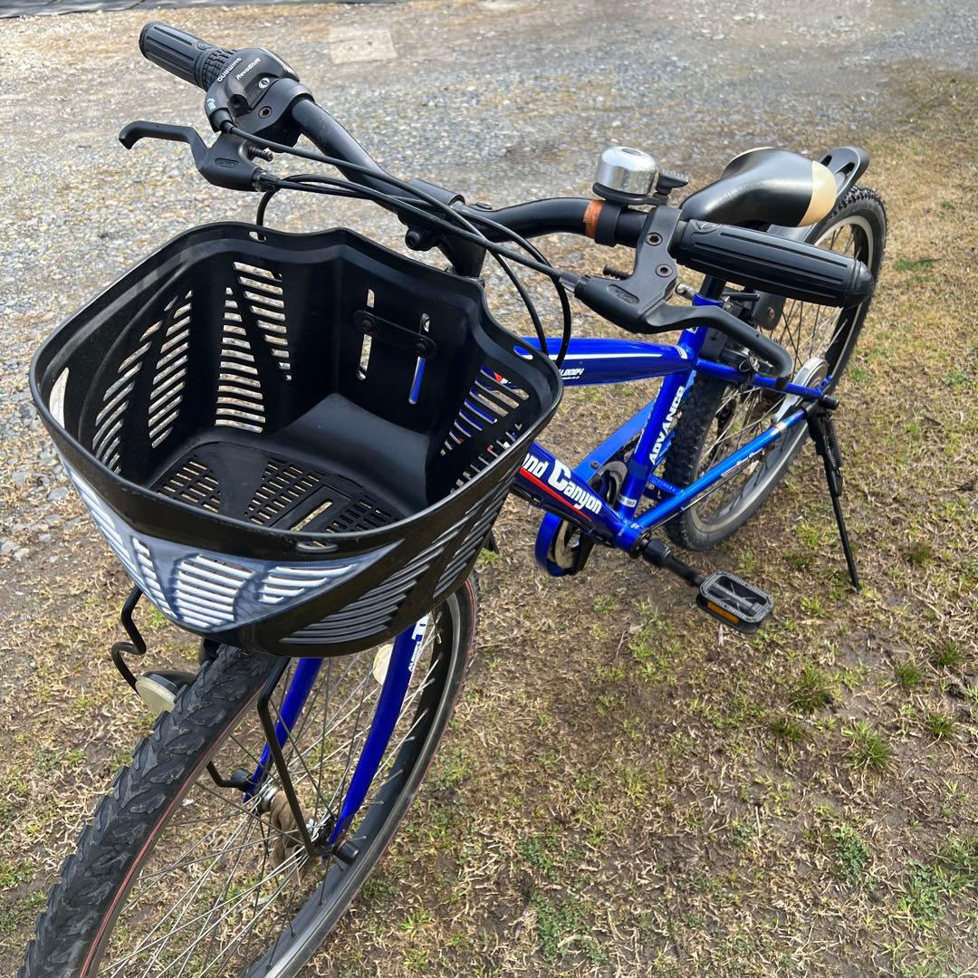 Grand Canyon 子供用自転車 青取りに来られる方　後輪タイヤ新品