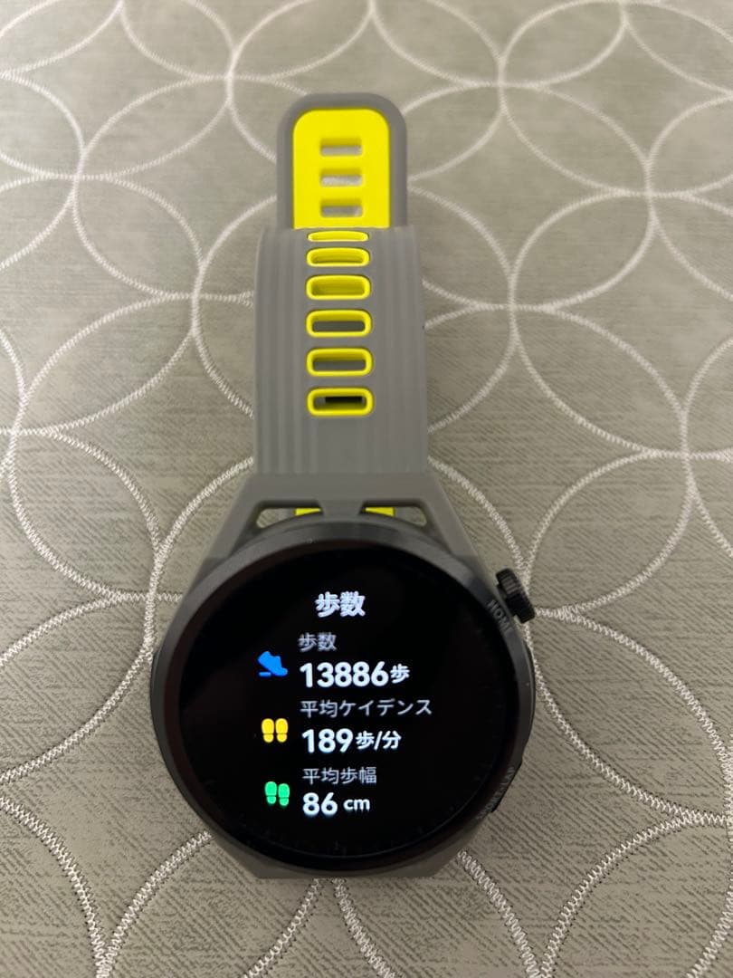 HUAWEI WATCH GT Runner グレー/イエロー