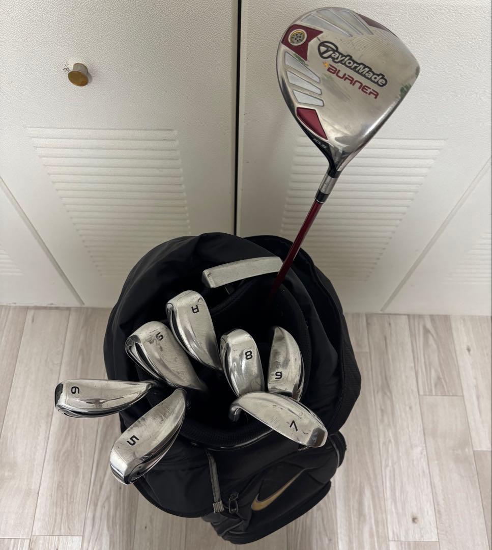 【hiroking】Nike Golf キャディバッグ クラブセット