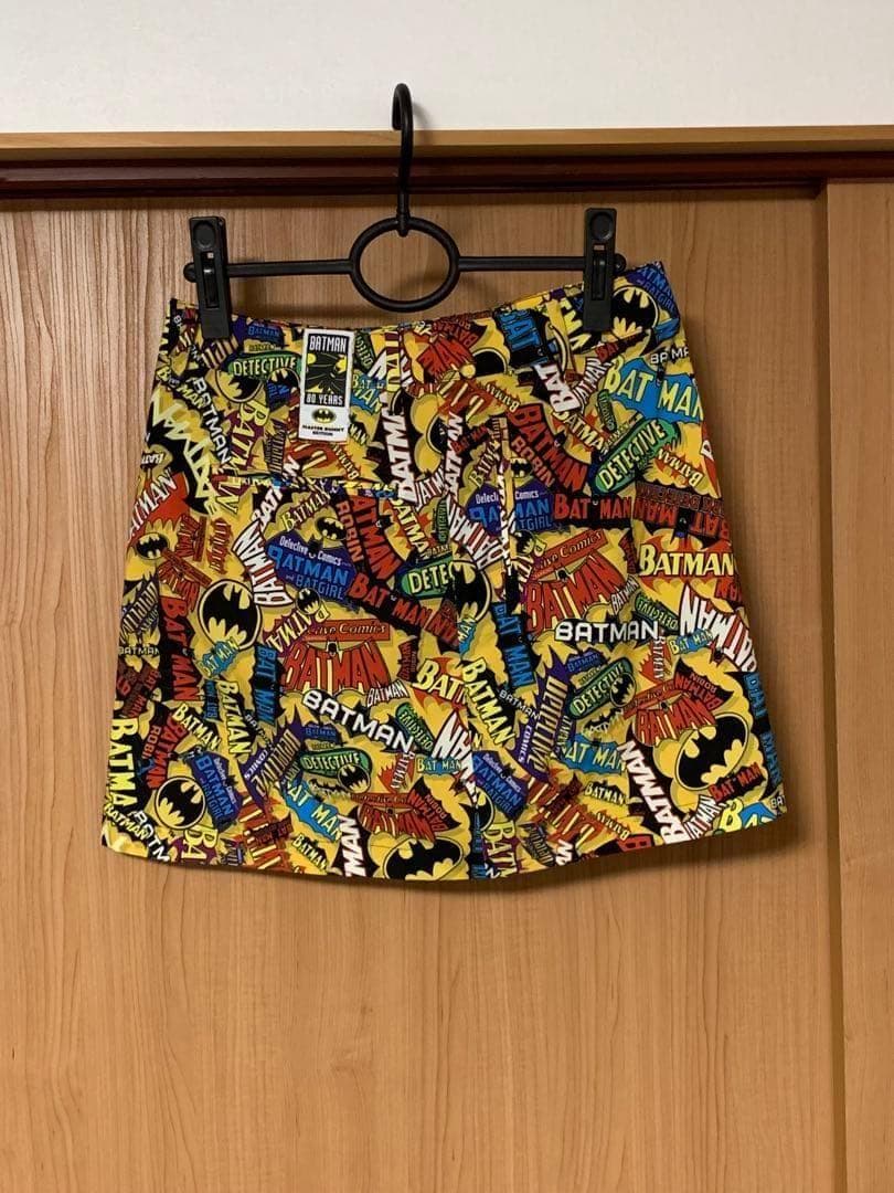 パーリーゲイツ　マスターバニー　バッドマン　ゴルフ　スカート　M コラボ　柄