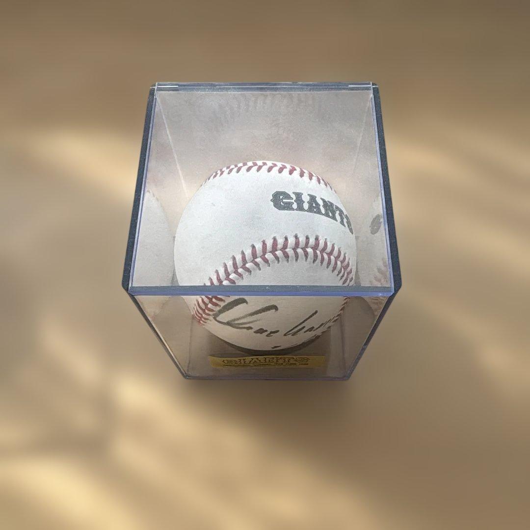 GIANTS 上原投手 サインボール