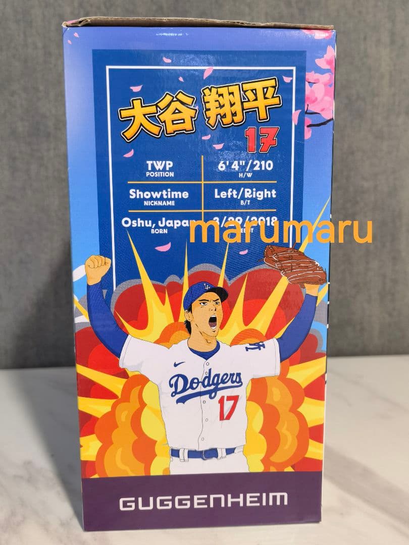 [本物]大谷翔平 バッティング ボブルヘッド 2024年5月16日ドジャース配布