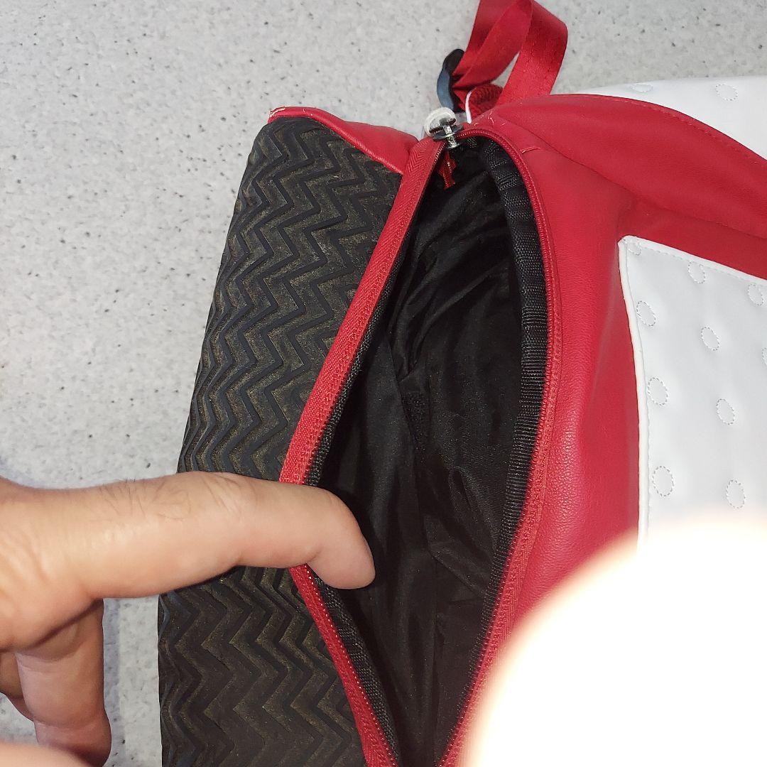 レアカラーJordan バスケットボール用リュック 赤白