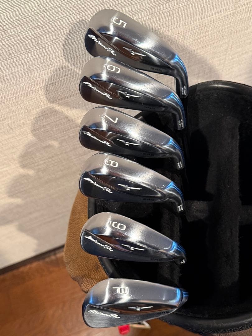 美品 最後ミズノプロ245 6本組(5〜9,PW) モーダス3ツアー105S