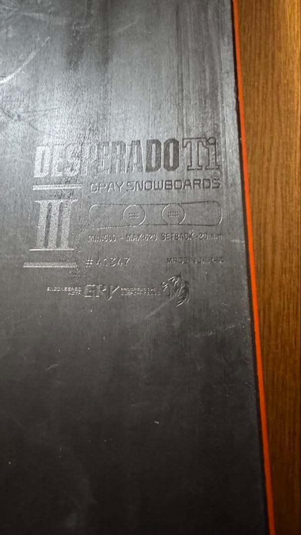 GRAY DESPERADO Ti Ⅲ 157 デスペラード ハンマーヘッド