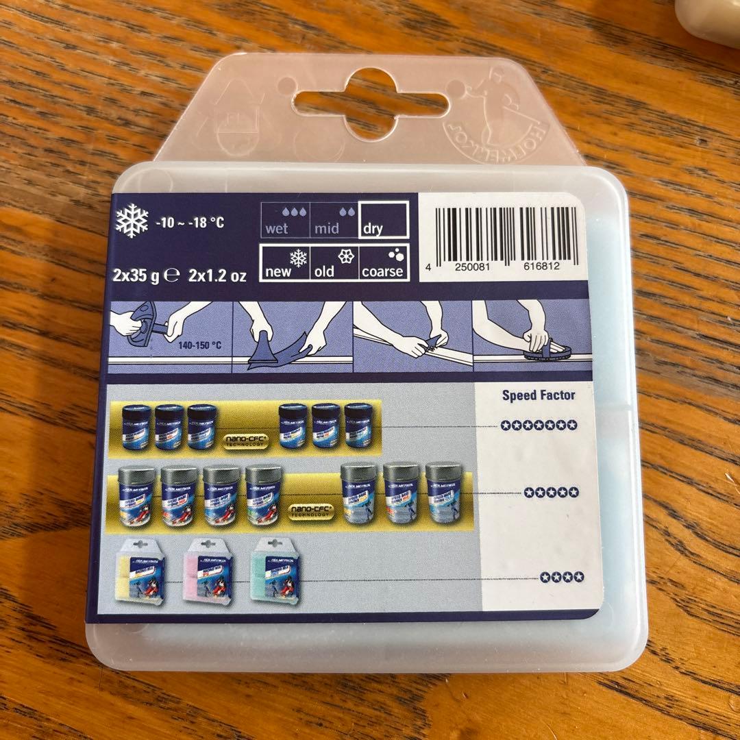 スキー・スノーボードアクセサリー HOLMENKOL RACING MIX COLD HF WAX