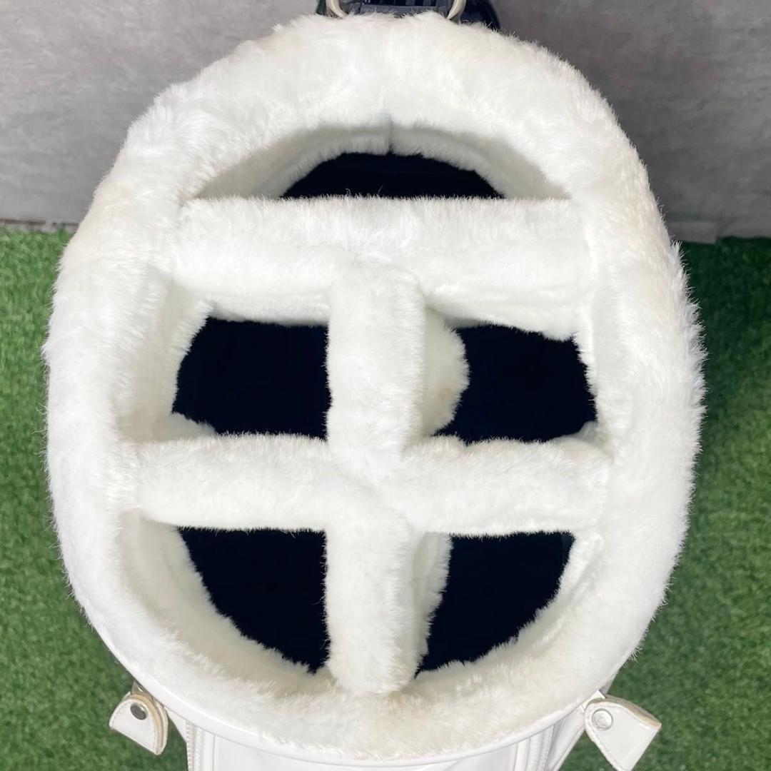 パーリーゲイツ PEARLY GATES キャディバッグ ゴルフバッグ エナメル