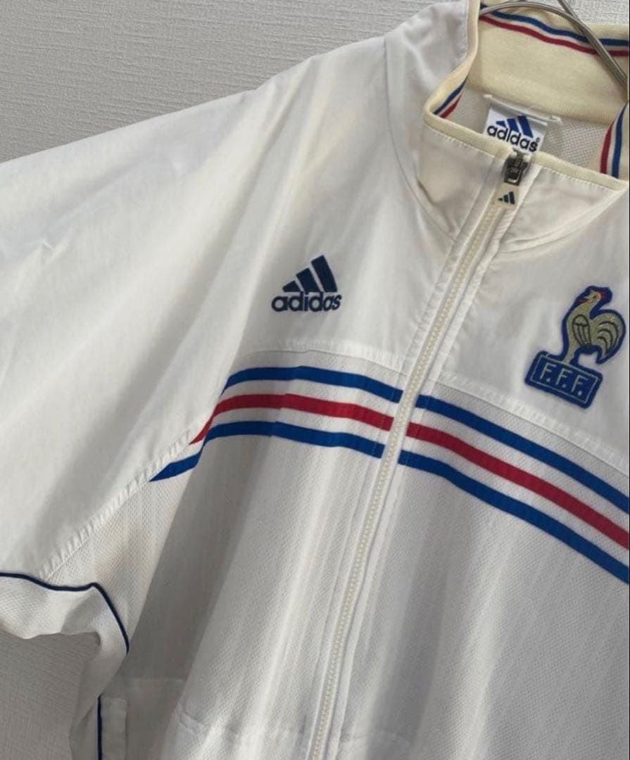 adidas フランス代表 トラックトップ／ジダン 希少 アディダス 異素材