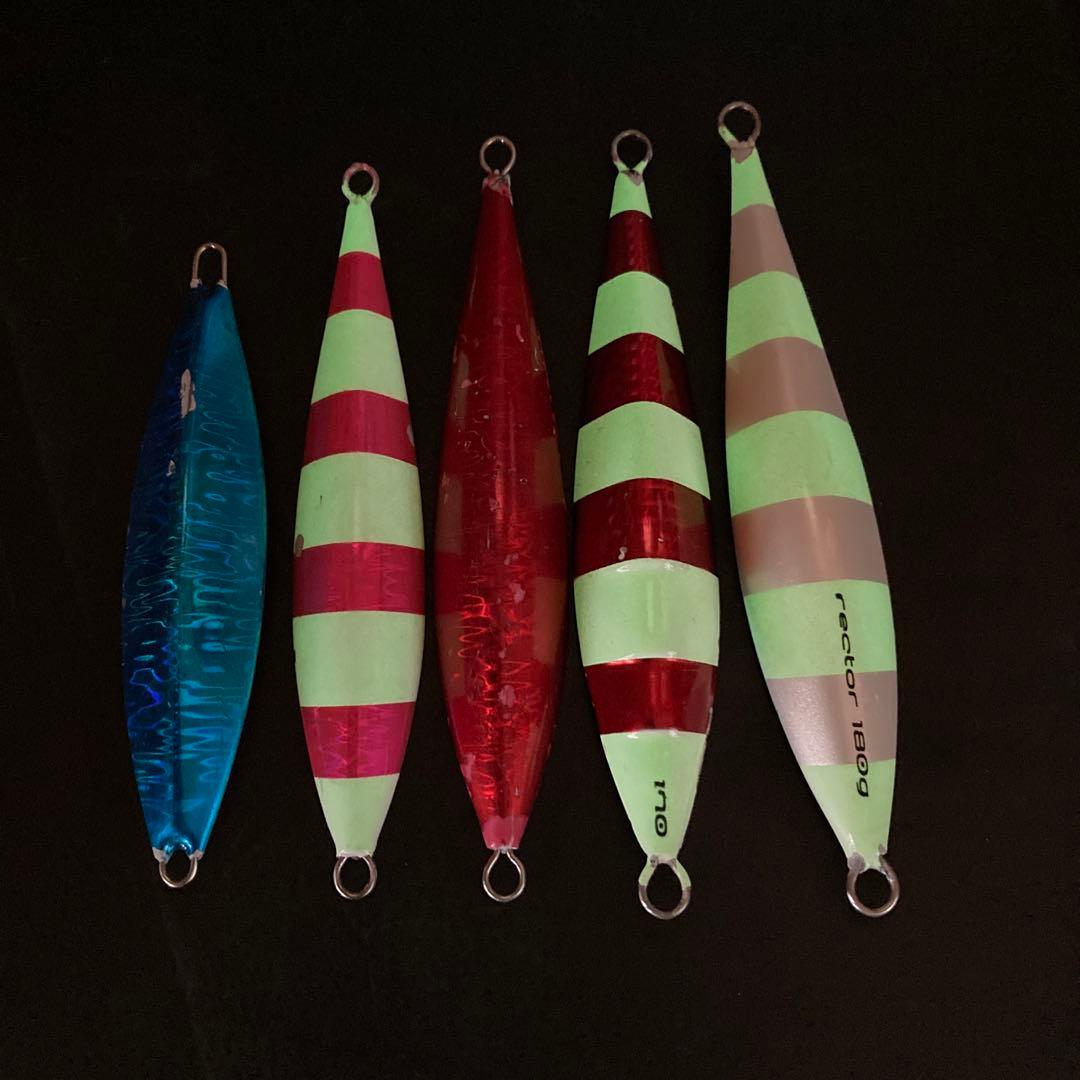 シーフロアーコントロール　レクター　ガーキー　5本セット　スロージギング　根魚