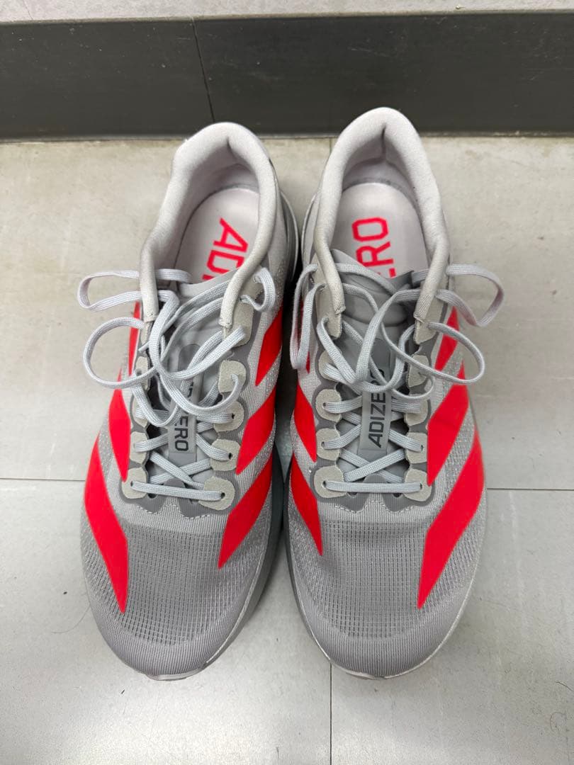 adizero Evo SL M シルバー/レッド28.0cm