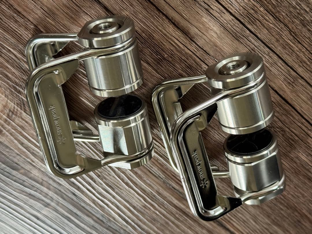 スノーピーク テーブルトップアーキテクト クランプ 中古　２個セット