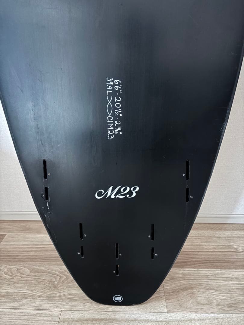 [ジャンク品]希少M23 6'6 黒ソフト　チャネルアイランド　アルメリック