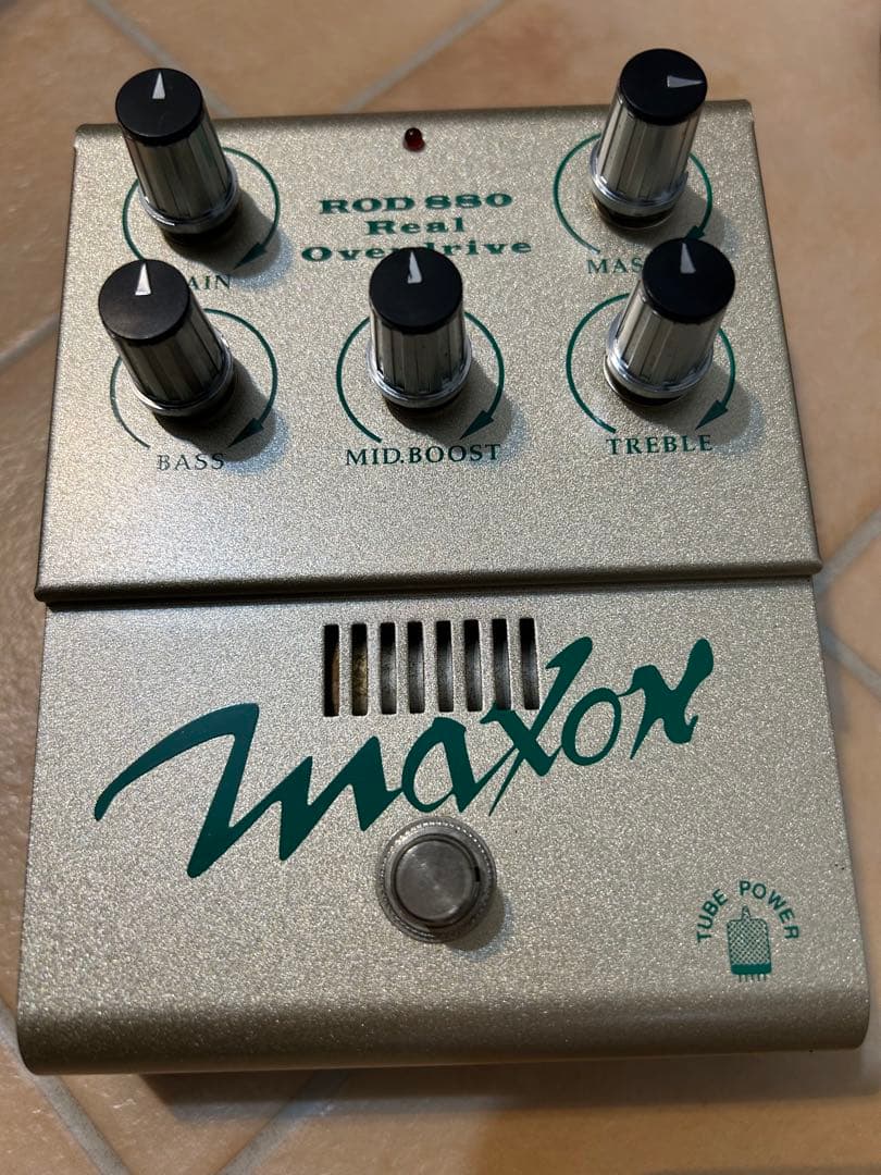 【美品】真空管名機　MAXON ROD880 RealOverDrive