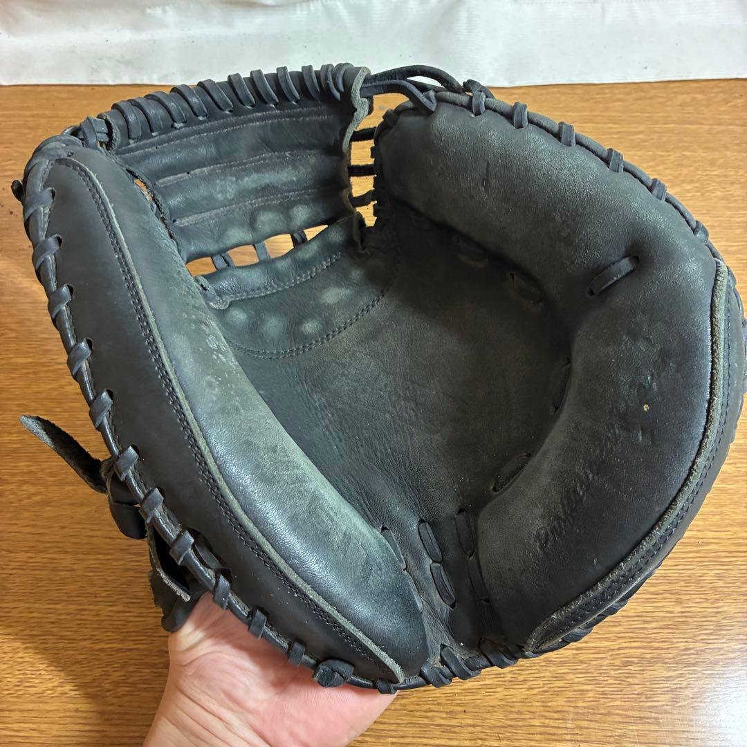 ZETT 一般軟式 キャッチャーミット 右投げ 大人用 良品