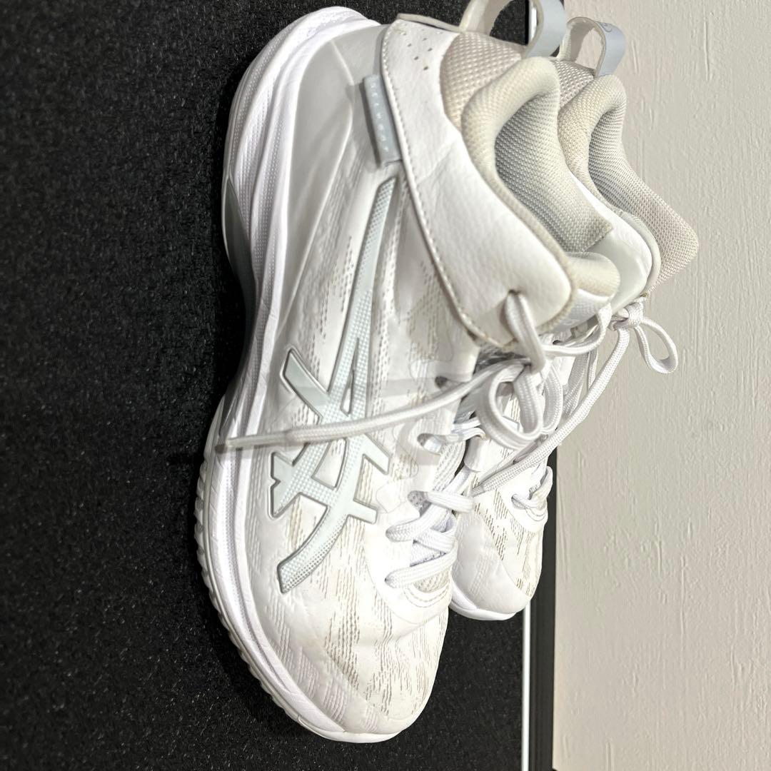 アシックス　バッシュ　25.0 GELHOOP メンズ　レディース　ホワイト