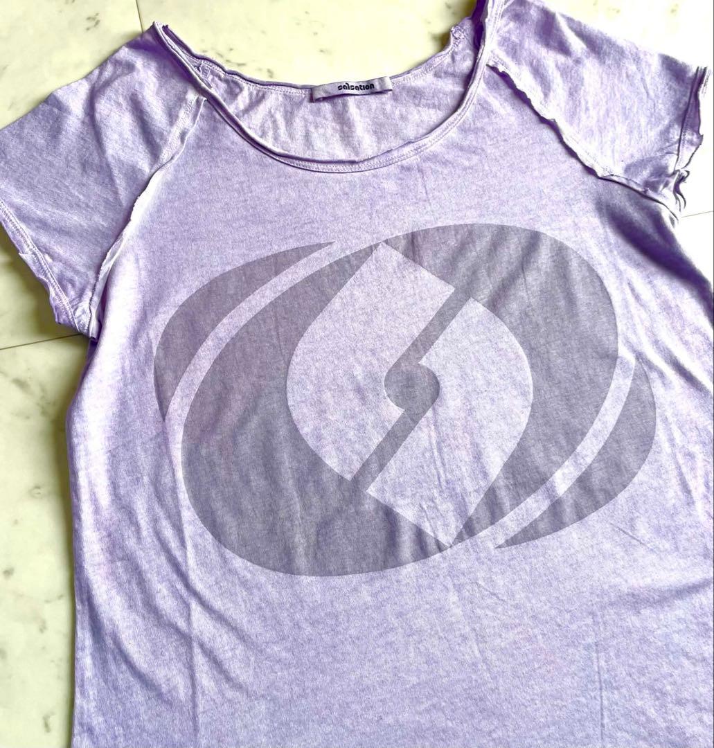 サルセーションsalsation ライトライラックTシャツ　Sサイズ