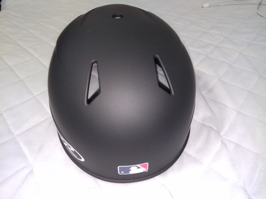 MLB マットブラック ヘルメット