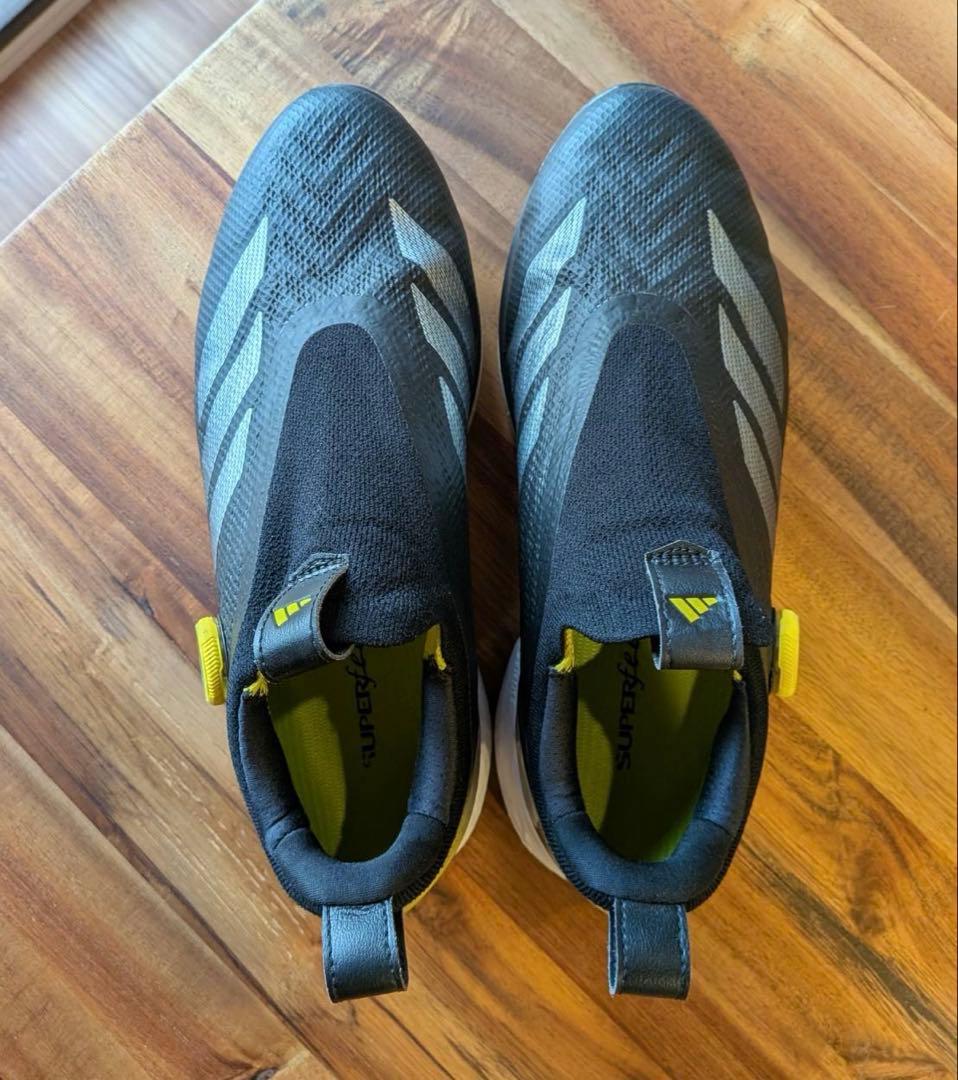 adidas ゴルフシューズ ブラック　　27