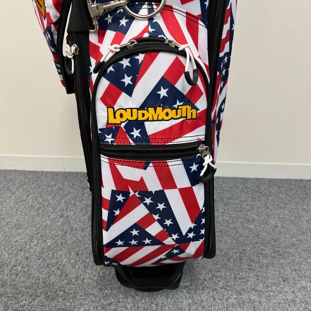 LOUDMOUTH ラウドマウス スタンドキャディバッグ 星柄