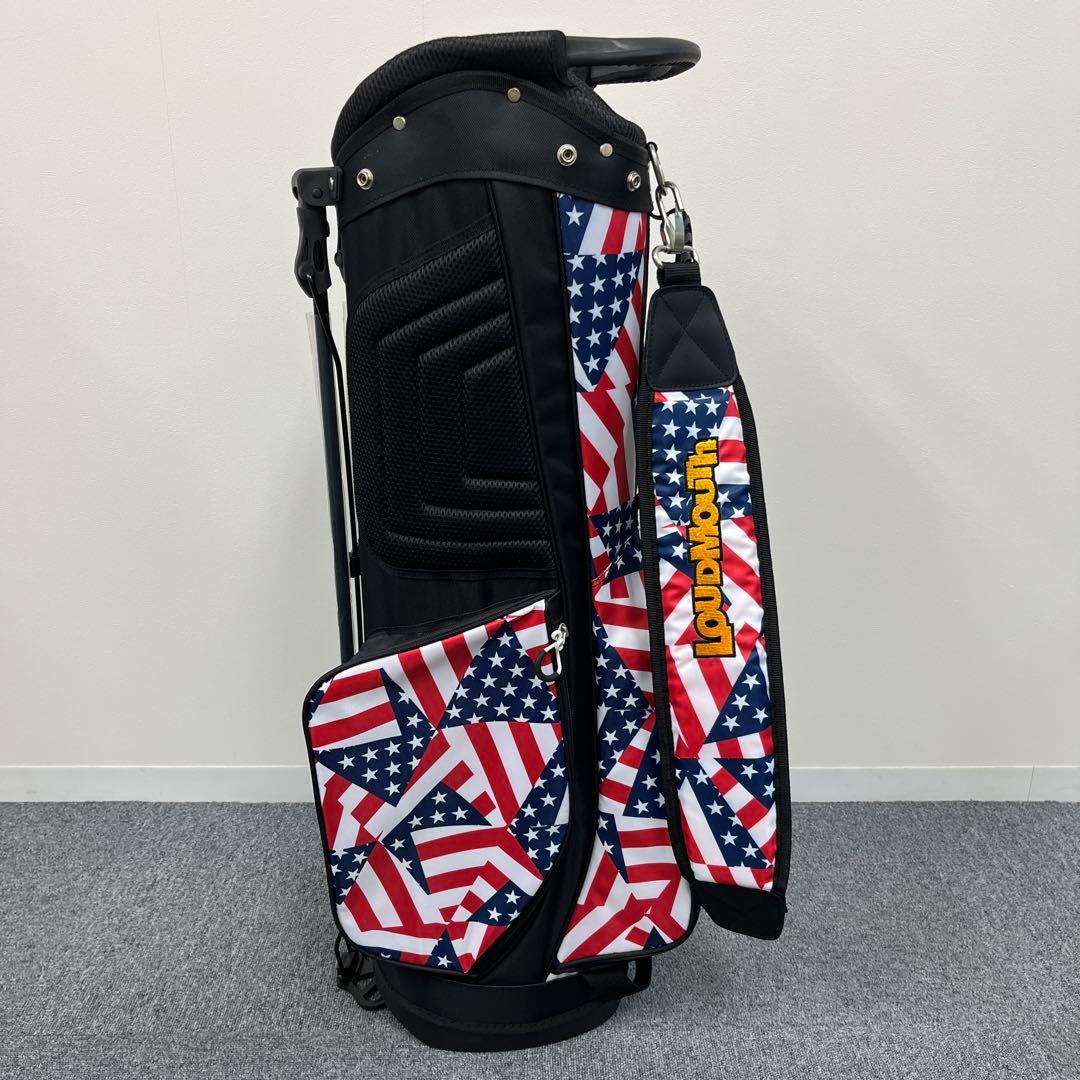 LOUDMOUTH ラウドマウス スタンドキャディバッグ 星柄