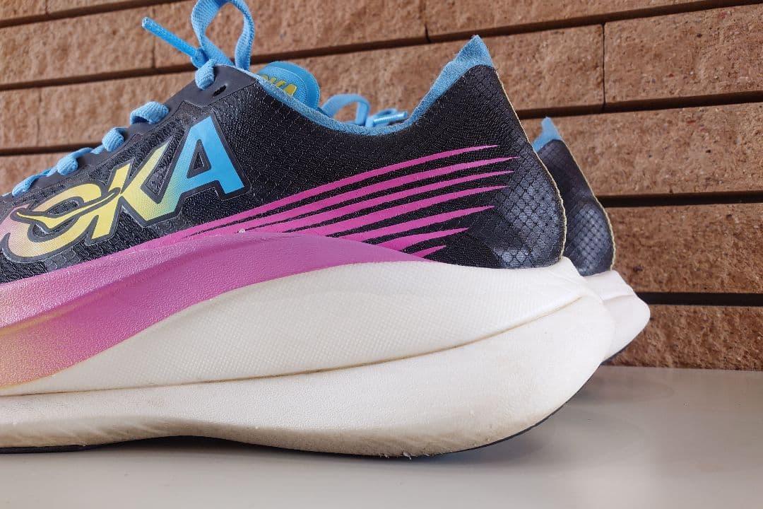 着用2回☆HOKA ONEONE ROCKET X2 マラソンシューズ 25cm