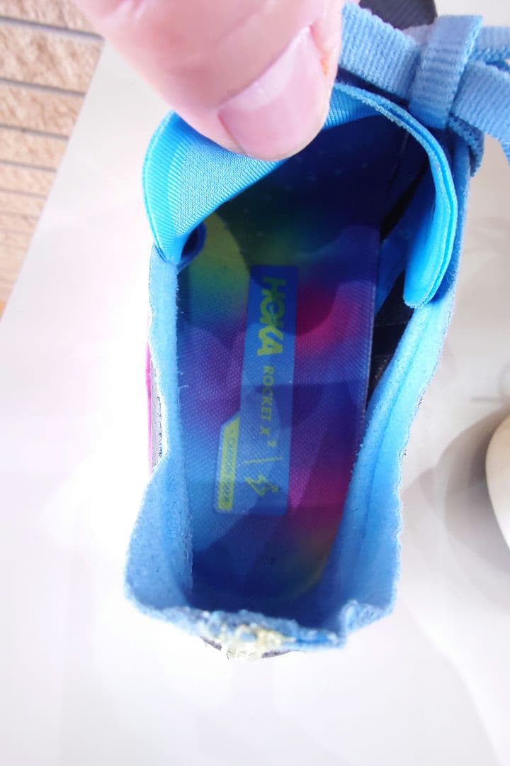 着用2回☆HOKA ONEONE ROCKET X2 マラソンシューズ 25cm