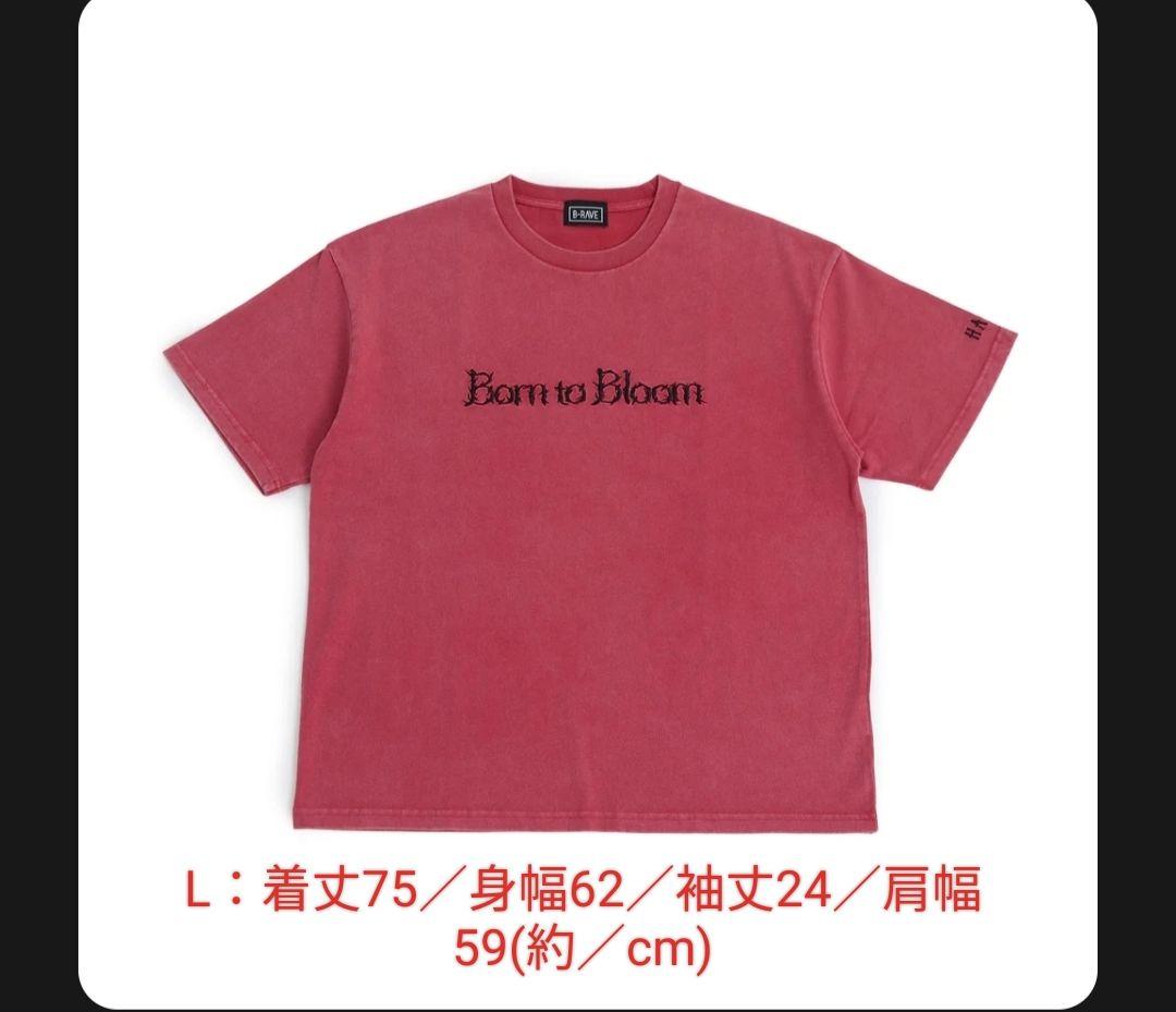 ハナツアーグッズ Born to Bloom Tシャツ Lサイズ