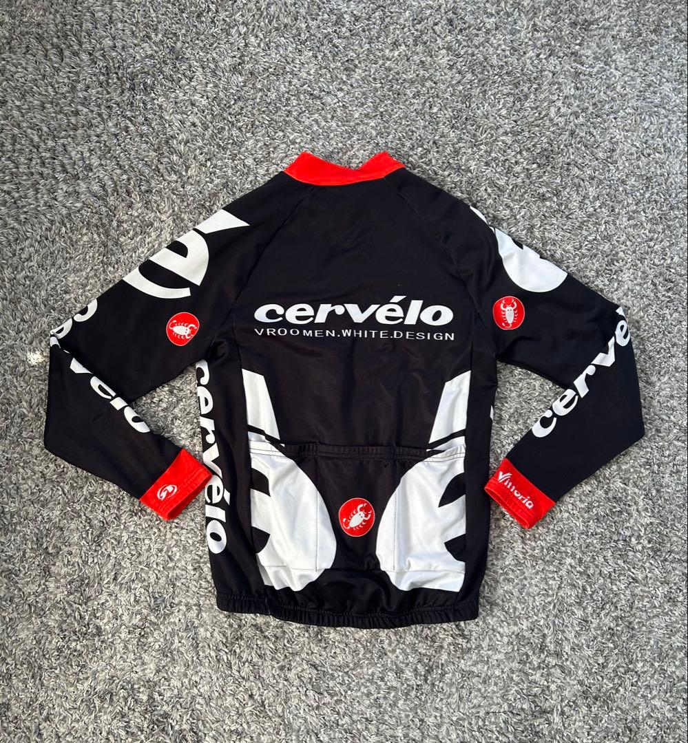【cervelo】サイクルジャージ上下セット／裏起毛／size:S
