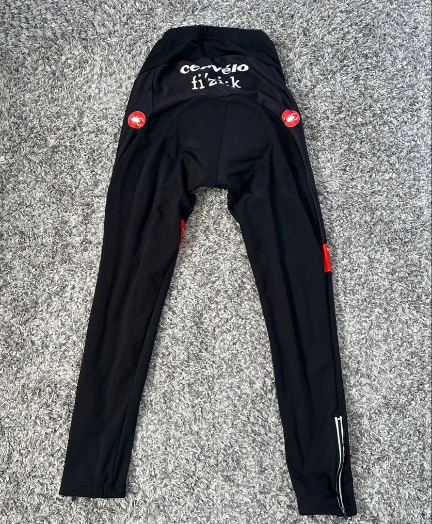 【cervelo】サイクルジャージ上下セット／裏起毛／size:S