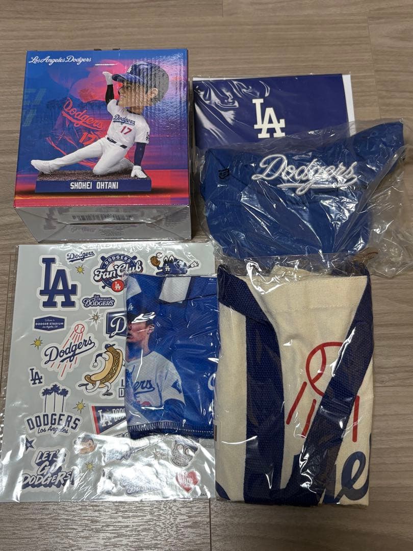 大谷翔平　ドジャースファンクラブ　入会特典6点セット