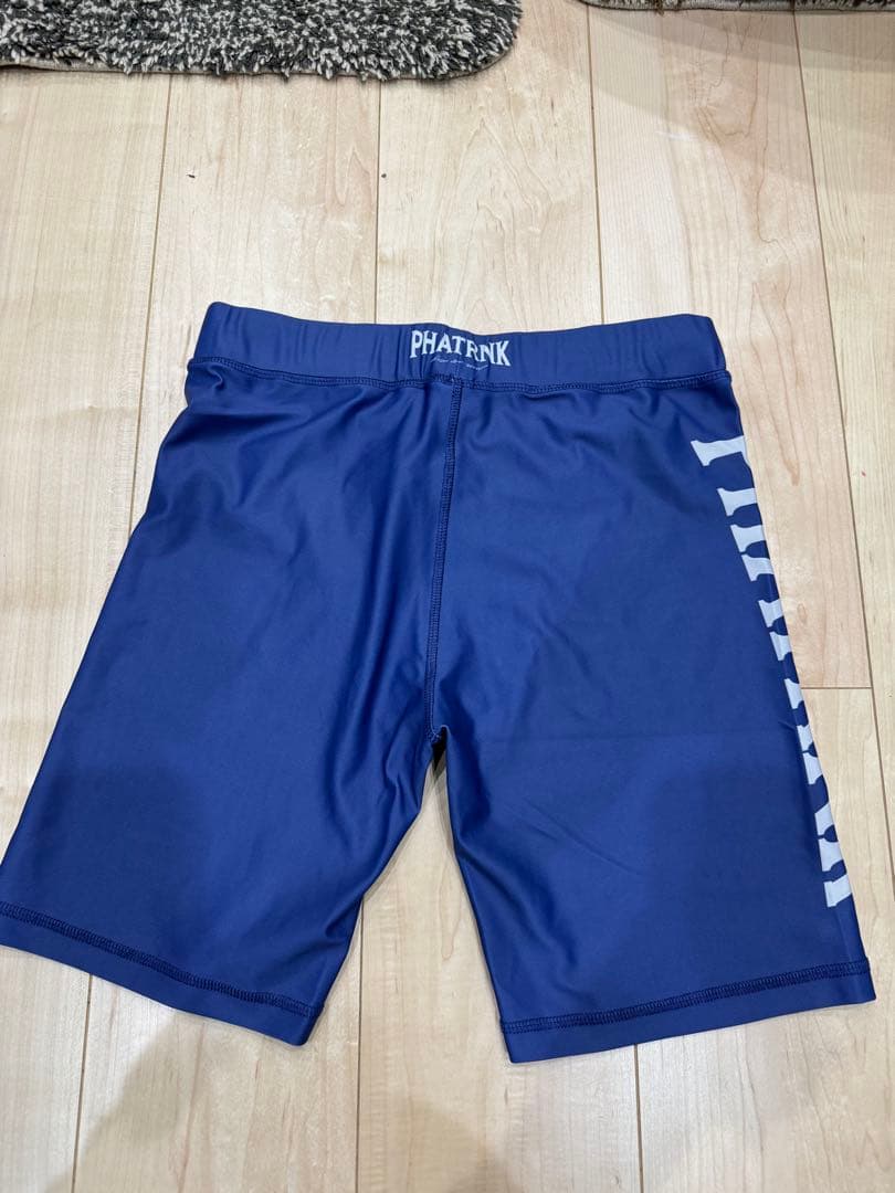 RIZIN 萩原京平選手着用ブランド PHATRNK ブルー系　格闘技ウェア