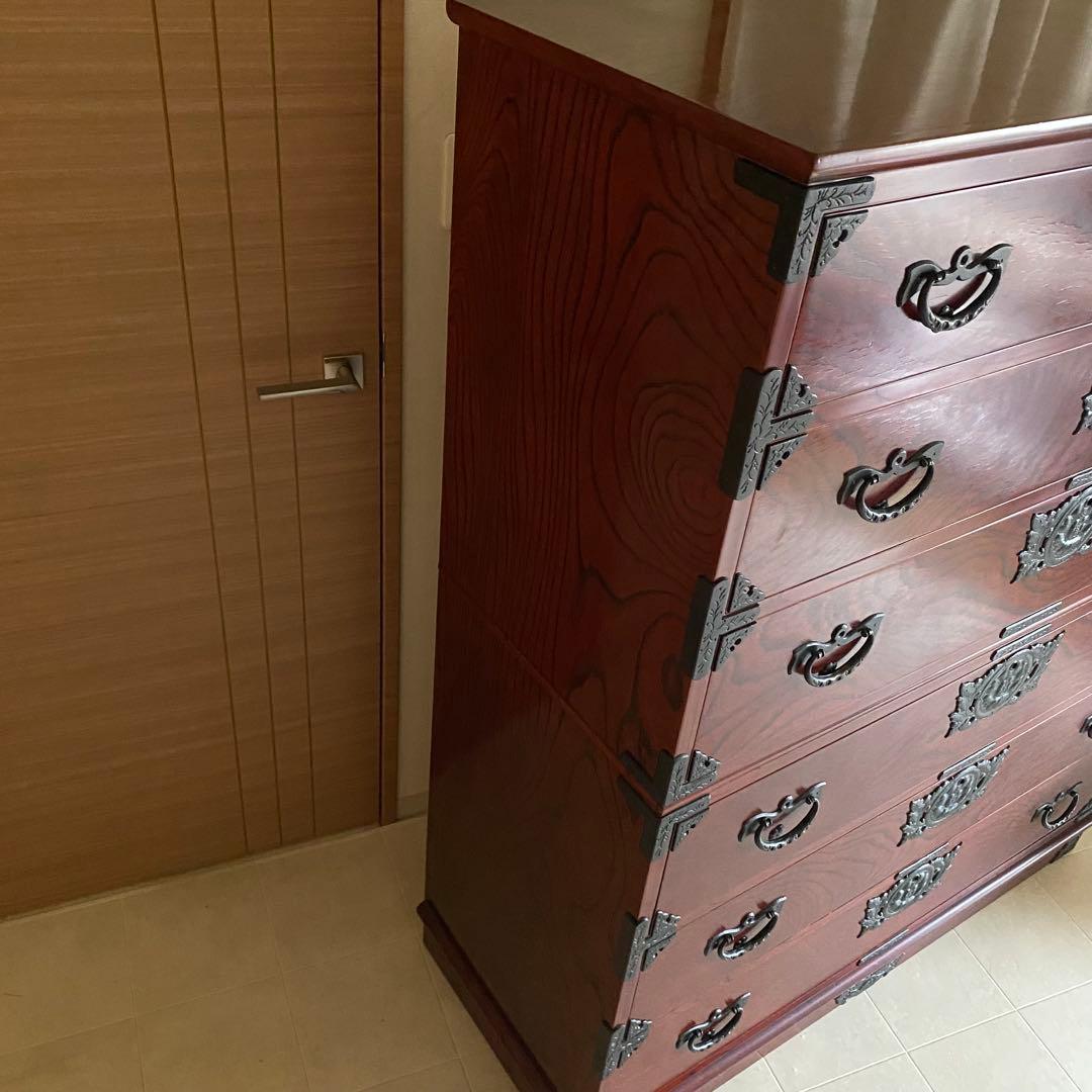 岩谷堂　南部鉄器　岩谷堂箪笥　箪笥　和家具　伝統工芸　欅　チェスト　整理箪笥