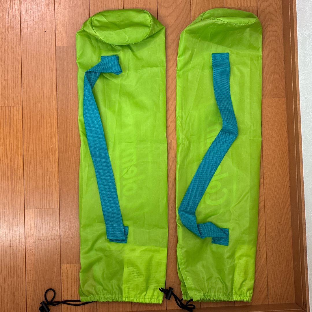 美品　Coleman コンパクト グランド チェア （ライム） 2個　コールマン