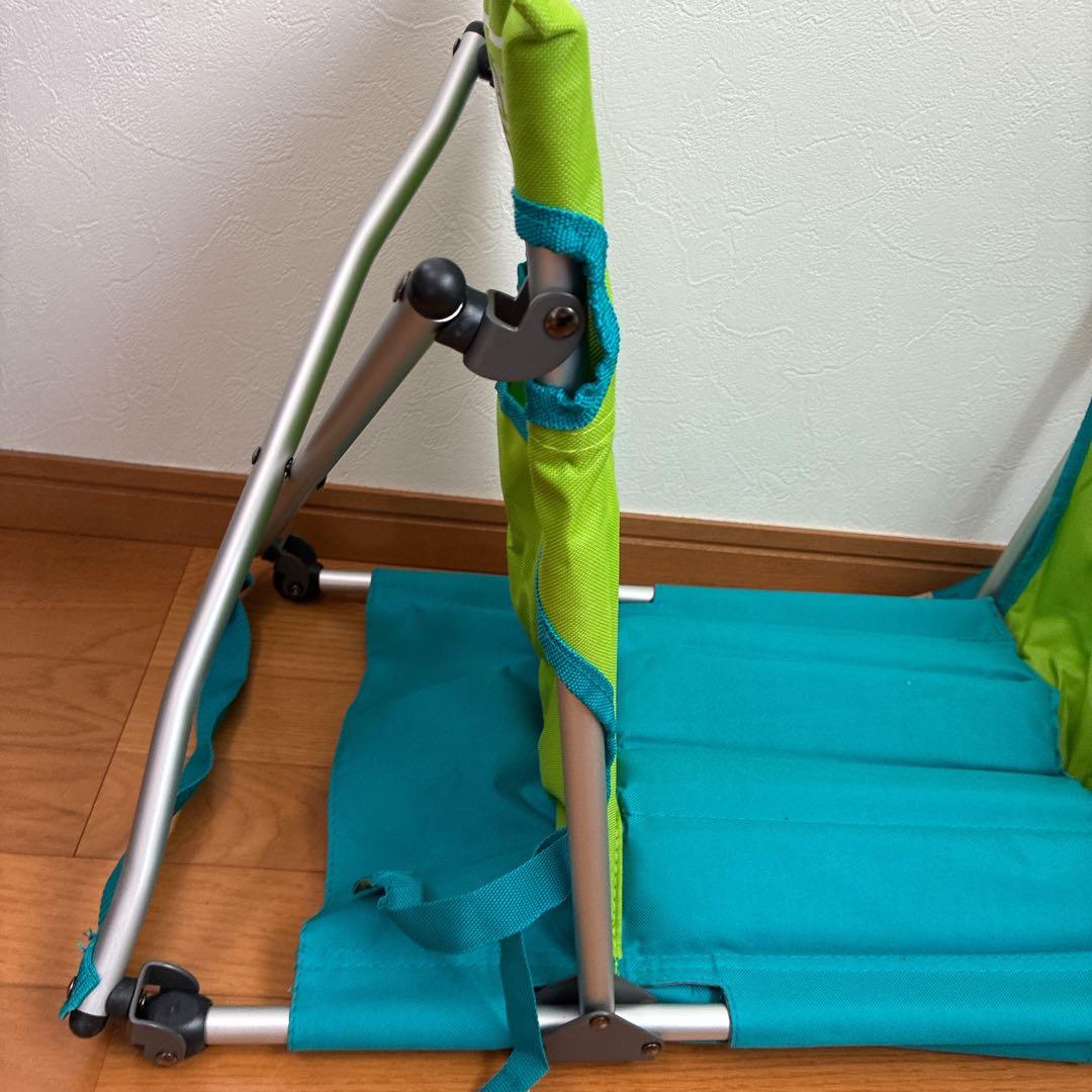 美品　Coleman コンパクト グランド チェア （ライム） 2個　コールマン